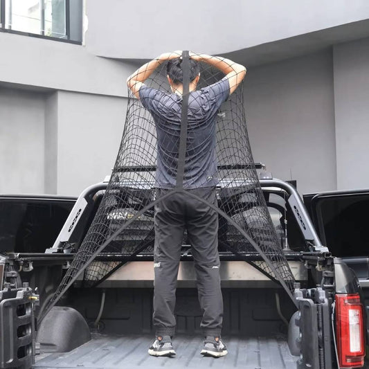 Highly Elastic Truck Bed Net